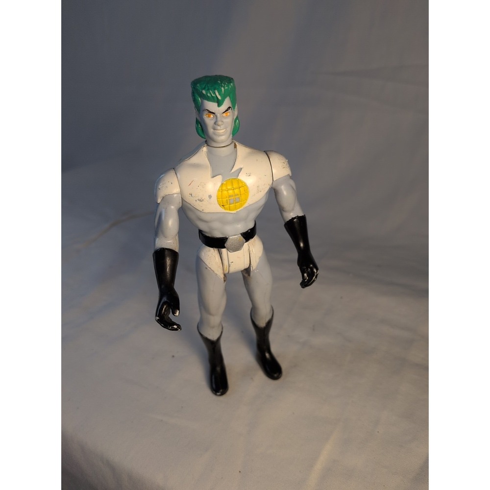 Vintage Captain Planet Action Figure 1990s Turner Cartoon Toy‎ 5" Figure Used